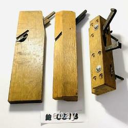 Kanna Hand Plane Japanese Carpentry Woodworking Tool 3 sets Free Shipping