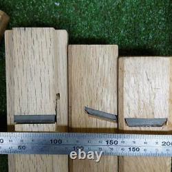 Kanna Hand Plane Japanese Carpentry Woodworking Tool Lot of 7
