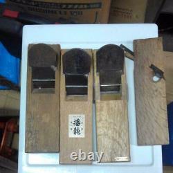 Kanna Hand Plane Japanese Vintage Carpentry Woodworking Tool Set of 4 T03