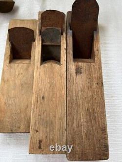 Kanna Hand Plane Japanese Vintage carpenter tool set of 14 japan