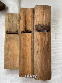 Kanna Hand Plane Japanese Vintage carpenter tool set of 14 japan