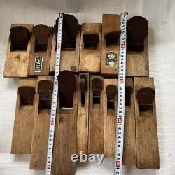 Kanna Hand Plane Japanese Vintage carpenter tool set of 14 japan