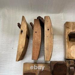 Kanna Hand Plane Japanese Vintage carpenter tool set of 14 japan