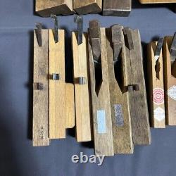 Kanna Hand Plane Japanese Vintage carpenter tool set of 23 japan