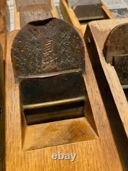 Kanna Hand Plane Japanese Vintage carpenter tool set of 6