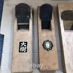 Kanna Hand Plane Japanese Vintage carpenter tool set of 8 Japan #01