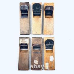 Kanna Hand Plane Set 6 pc Japanese Woodworking Tools Shougorou Ushi Mori