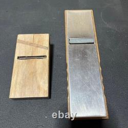 Kanna Japanese Carpentry Wood Tool Hand Plane Lot 2 KY468