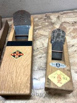 Kanna Japanese Carpentry Wood Tool Hand Plane Lot 6 KY528