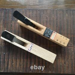Kanna Japanese Carpentry Woodworking Tool Hand Plane 22mm 10mm Set Lot of 2