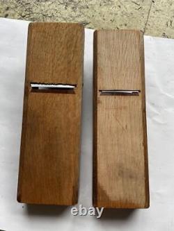 Kanna Japanese Carpentry Woodworking Tool Hand Plane 70mm Set Lot of 2