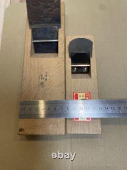 Kanna Japanese Carpentry Woodworking Tool Hand Plane Set Lot of 2 KY467