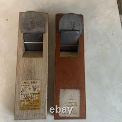 Kanna Japanese Carpentry Woodworking Tool Hand Plane Set Lot of 2 KY556