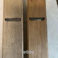 Kanna Japanese Carpentry Woodworking Tool Hand Plane Set Lot of 2 KY556