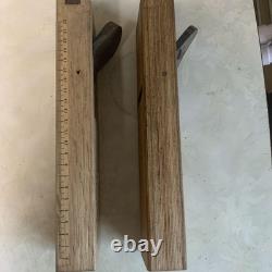 Kanna Japanese Carpentry Woodworking Tool Hand Plane Set Lot of 2 KY556