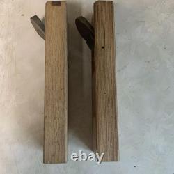 Kanna Japanese Carpentry Woodworking Tool Hand Plane Set Lot of 2 KY556