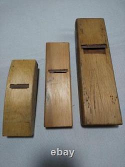 Kanna Japanese Carpentry Woodworking Tool Hand Plane Set Lot of 3