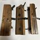 Kanna Japanese Carpentry Woodworking Tool Hand Plane Set Lot of 3 KY406