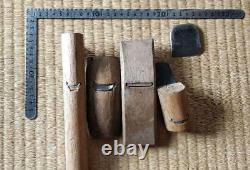 Kanna Japanese Carpentry Woodworking Tool Hand Plane Set Lot of 4 KY549