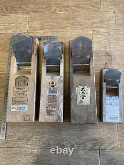 Kanna Japanese Carpentry Woodworking Tool Hand Plane Set Lot of 4 ST03