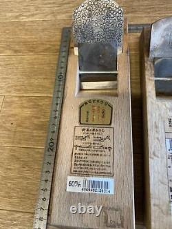 Kanna Japanese Carpentry Woodworking Tool Hand Plane Set Lot of 4 ST03