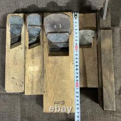 Kanna Japanese Carpentry Woodworking Tool Hand Plane Set Lot of 5