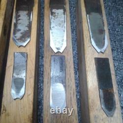 Kanna Japanese Carpentry Woodworking Tool Hand Plane Set Lot of 5 KY533