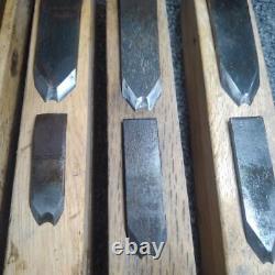 Kanna Japanese Carpentry Woodworking Tool Hand Plane Set Lot of 5 KY533