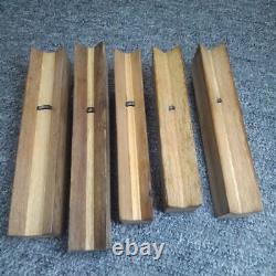 Kanna Japanese Carpentry Woodworking Tool Hand Plane Set Lot of 5 KY533