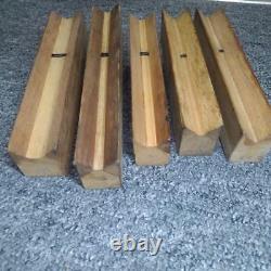 Kanna Japanese Carpentry Woodworking Tool Hand Plane Set Lot of 5 KY533