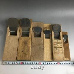 Kanna Japanese Carpentry Woodworking Tool Hand Plane Set Lot of 6 KY451