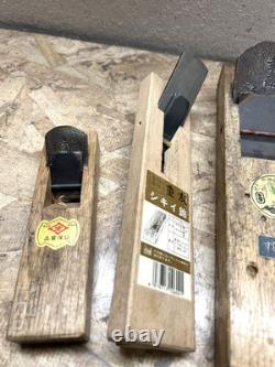 Kanna Japanese Carpentry Woodworking Tool Hand Plane Set Lot of 6 KY528