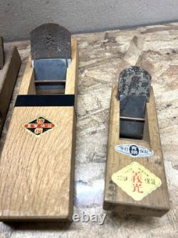 Kanna Japanese Carpentry Woodworking Tool Hand Plane Set Lot of 6 KY528