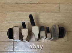 Kanna Japanese Carpentry Woodworking Tool Hand Plane Set Lot of 6 ST02