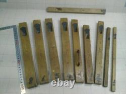 Kanna Japanese Carpentry Woodworking Tool Hand Plane Set Lot of 9