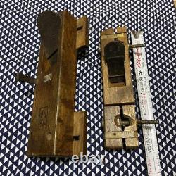 Kanna Japanese Carpentry Woodworking Tool Hand Plane set Lot of 2 ST02