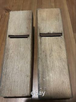 Kanna Plane 2 Piece Set Hand Tool Woodworking Vintage Ready to Use Premium