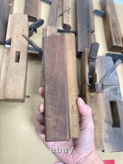 Kanna Plane Japanese Vintage Woodworking Carpenter Tool 16 pcs Japan 20075