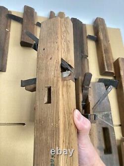 Kanna Plane Japanese Vintage Woodworking Carpenter Tool 16 pcs Japan 20075