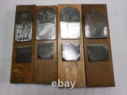 Kanna Planes 4pc Woodworking Tools Smoothing Plane Set Vintage Authentic