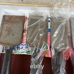Kikusei Japanese Oire Chisel Set of 10 Wood Handles Unused Stored