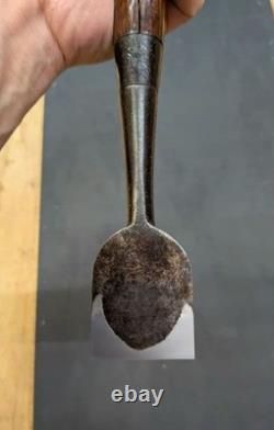 Kimoji Antique Japanese Tataki Nomi Chisel 42mm 1 Sun 4 Bu Tamahagane Kansai