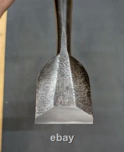 Kimoji Antique Japanese Tataki Nomi Chisel 42mm 1 Sun 4 Bu Tamahagane Kansai