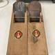 Kobe Saburo Japanese Hand Plane Set of 2 Woodworking Tools Used