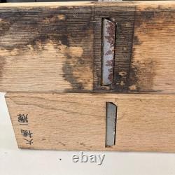 Kobe Saburo Japanese Hand Plane Set of 2 Woodworking Tools Used
