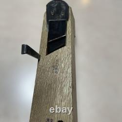 Kunihide Right Hand Kiwa Kanna Brass Lined Rabbet Plane with Fence