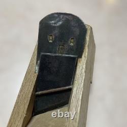 Kunihide Right Hand Kiwa Kanna Brass Lined Rabbet Plane with Fence