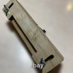 Kunihide Right Hand Kiwa Kanna Brass Lined Rabbet Plane with Fence Kunihide Right Hand Kiwa Kanna Brass Lined Rabbet Plane with Fence