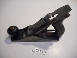 L2168- Antique Stanley No 2 Smooth Woodworking Plane Tool Type 9