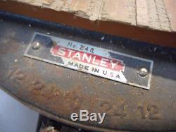L2975- Vintage Stanley Woodworking Miter Box #246